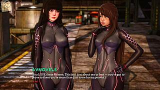 Eternum 278 Intense Tit Play in 3D