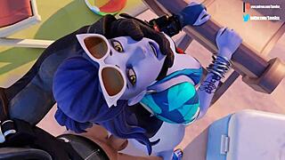 Brigitte Widowmaker Mercy Pharah Kiriko Atomic Heart Doggystyle Bent Over 3 Some Footjob Group Rough Compilation