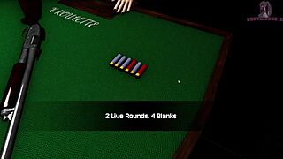 X Roulette 3 Lying On Table For Pounding