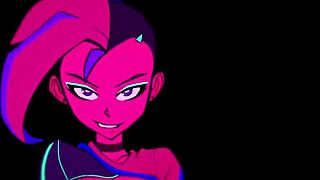 moikaloop performs a sexy dance in anime style!