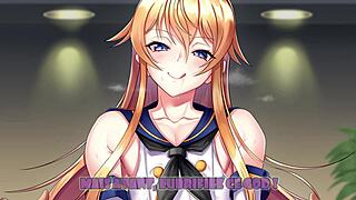 Shimakaze makes you her slave.