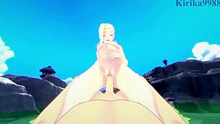 Ino yamanaka from naruto hentai engages in intense sex with big tits and creampie