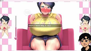 Shy teen gets blown away by monster cock in 3D
