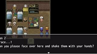 Grace navigates the labyrinth town's mysterious paths