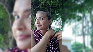 interviewing curvy gina for an anime feature