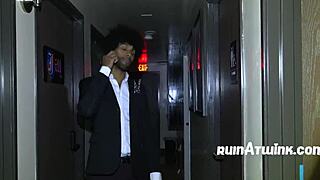 handsome black exec turns into orgy bottom after girlfriend call