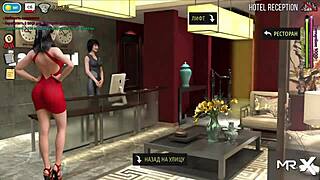 In fashionbusiness, she swallows cock well in episode 2 scene 43