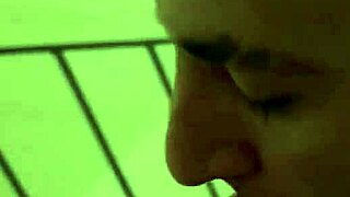 twink blowjob after catching guy jerking off