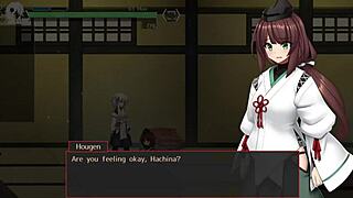 playing h-game hachina, exploring the gameplay