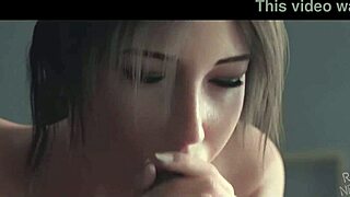 Lara Croft Experiences Intense Blowjob, Squirt, and Creampie in 3D Hentai
