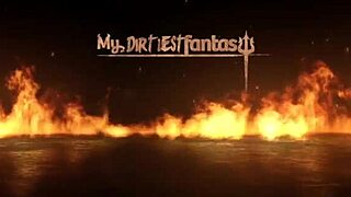 Horny Devil Sucks Monster Cock In Hell