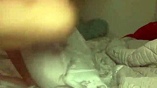 sexy asian laci aioki humps pillow to intense shaved pussy orgasm.