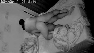 Spy cam catches real gay men in hotel room anal sex