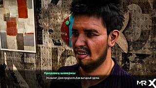 In fashionbusiness, she swallows cock well in episode 2 scene 43