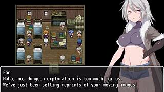 Grace navigates the labyrinth town's mysterious paths