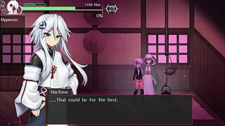 playing h-game hachina, exploring the gameplay