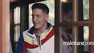 Straight Guy Seduced by Rich Girlfriends Gay Friend in Deepthroat and Assfucking