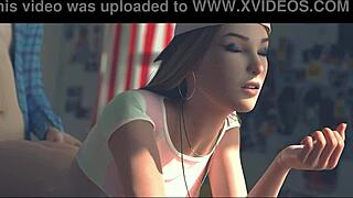 Intense BDSM Lesbian Face Fucking With Strapon And Bondage