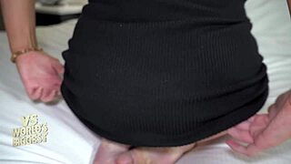 TikTok star's huge tits dominated in rough anal by monster cocks