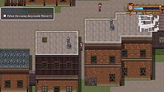 garota fofa pega algo estranho em caixa pública