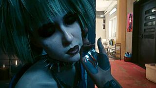 Misty's laguna bend sex scene in cyberpunk 2077 😏