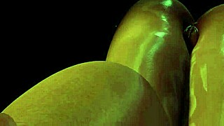 In this nightmare you slide down giant women with big breasts who aim to make you cum