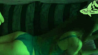 My stepsister chose my big dick over hentai