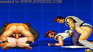 yuri and rin explore anime game worlds together