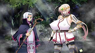 Horny heroine ingrid fucks outside 😈