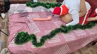 i sucked my big ass stepmom's pussy and ass for christmas