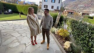 Christmas Surprise with Huge Cock in My Pussy.