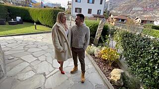 Christmas Surprise with Huge Cock in My Pussy.