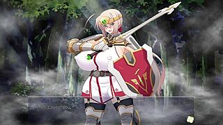 Horny heroine ingrid fucks outside 😈