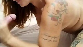 My husband pounded hard and came on my chest