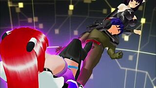 girl b hero scenes part 39 with monster lord 5