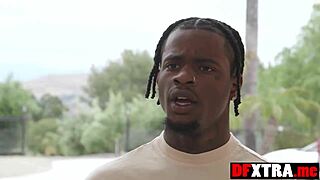 Petite Blonde Teen Molly Little Shocked by Massive Black Cock in Interracial Action