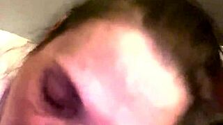 licking and slurping on this massive black cock with deepthroat and sloppy blowjob action