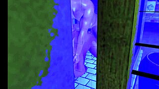 Neighbor got us on cam while at the shower 😏