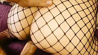 Hell Yeah! Used Her Rough in Stockings Stretching Every Hole!