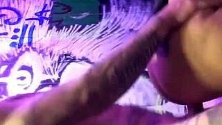 Latina amateur with tattooed big ass gets doggystyle pussy pounding by big cock