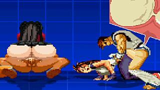 yuri and rin explore anime game worlds together