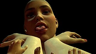 In this nightmare you slide down giant women with big breasts who aim to make you cum