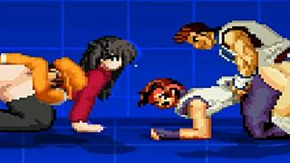 yuri and rin explore anime game worlds together