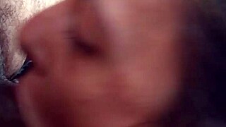 Having a refreshing drink in the car while parked on the road