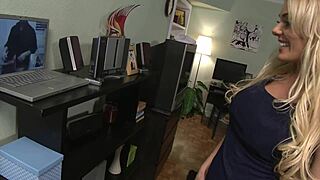 Blonde Mom Stacey Saran Drilled Hard by Her Boy