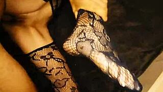 Hell Yeah! Used Her Rough in Stockings Stretching Every Hole!