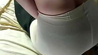 Did she lose the bet and show her big natural tits?