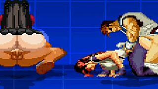 yuri and rin explore anime game worlds together