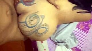 latina pornstar gets impregnated by fan with cum in her pussy