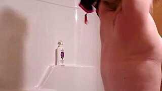 New Stuff: Me About to Shower in Outdoor Bathing Area with Masturbation and Orgasm